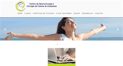 Desktop Screenshot of neurocampinas.com.br