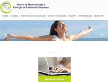 Tablet Screenshot of neurocampinas.com.br